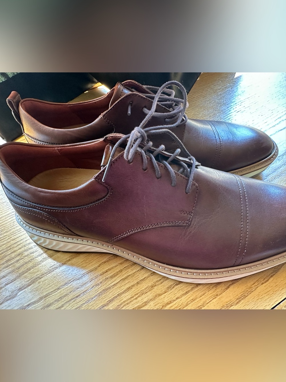 ECCO St.1 Hybrid
Men's Leather Derby Shoe  Size 44 EU